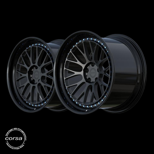 2 piece forged wheels – Corsaforged