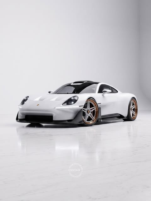 Porsche Mission S concept on Corsa AL105 wheels